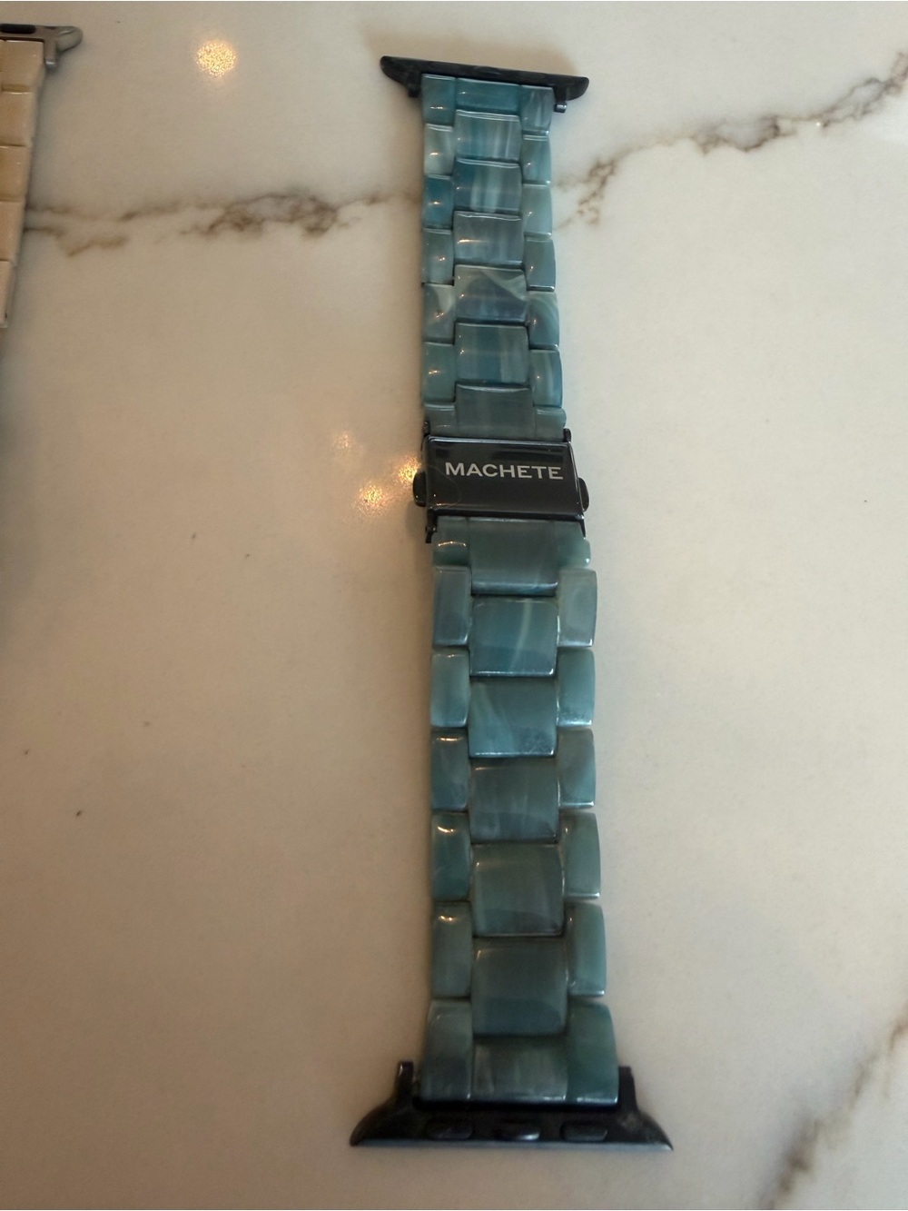 Machete Women's Resin Watch Band in Jade